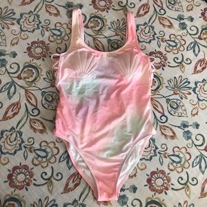 🆕 NWOT PINK mermaid one piece 🌸